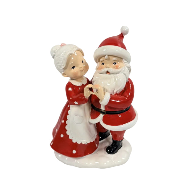 Santa Claus With His Wife 16xx10x23cm