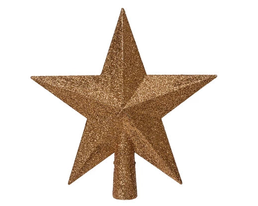 Treetopper Star Gold 4.2X19X19Cm