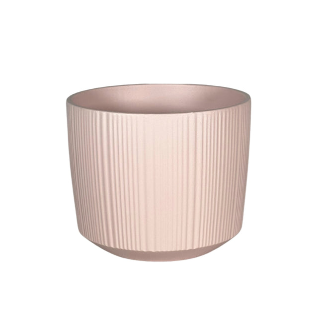 Flowerpot Stoneware 15cm - Pink
