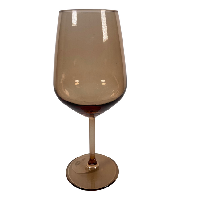 (046100840)WINE GLASS 490ML - AMBER