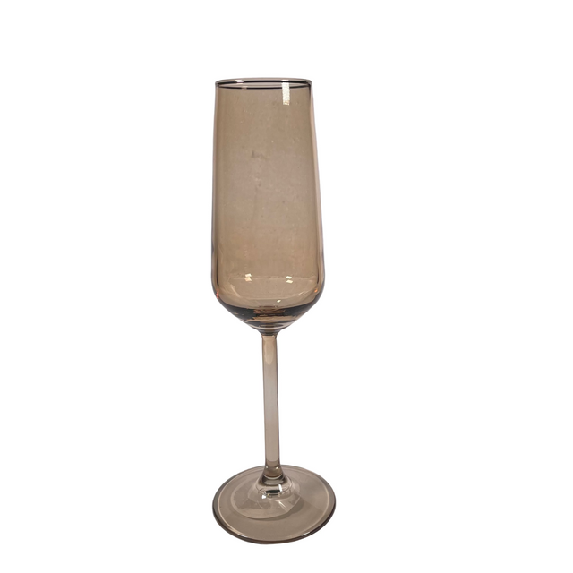 (046100850)CHAMPAGNE GLASS 195ML - AMBER