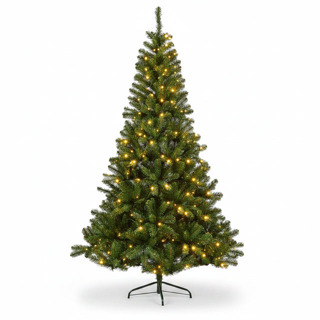 Monarch pine LED green Christmas tree 146cmx2.4m