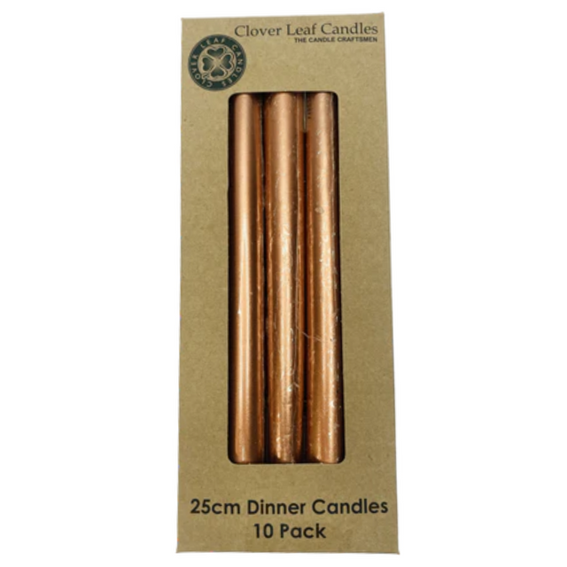 Candle Dinner Taper Copper 25cm x10