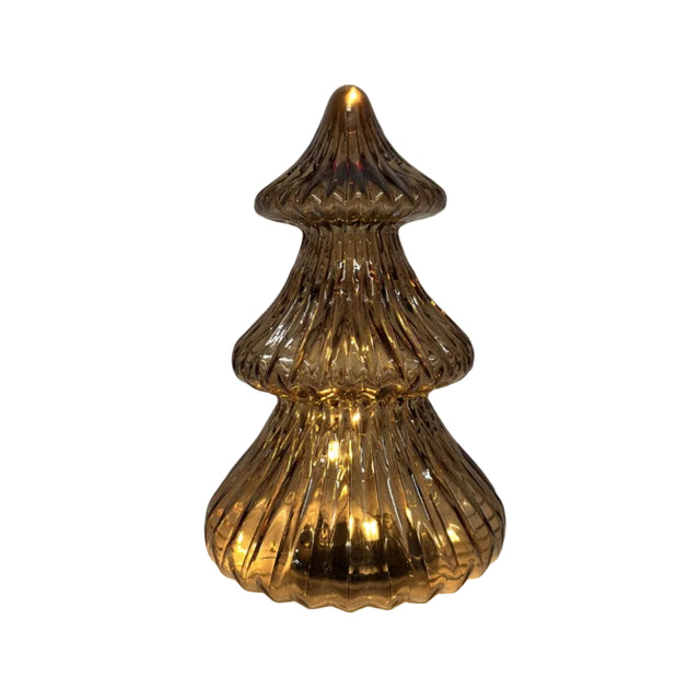 Brown Tree With LED 21cm