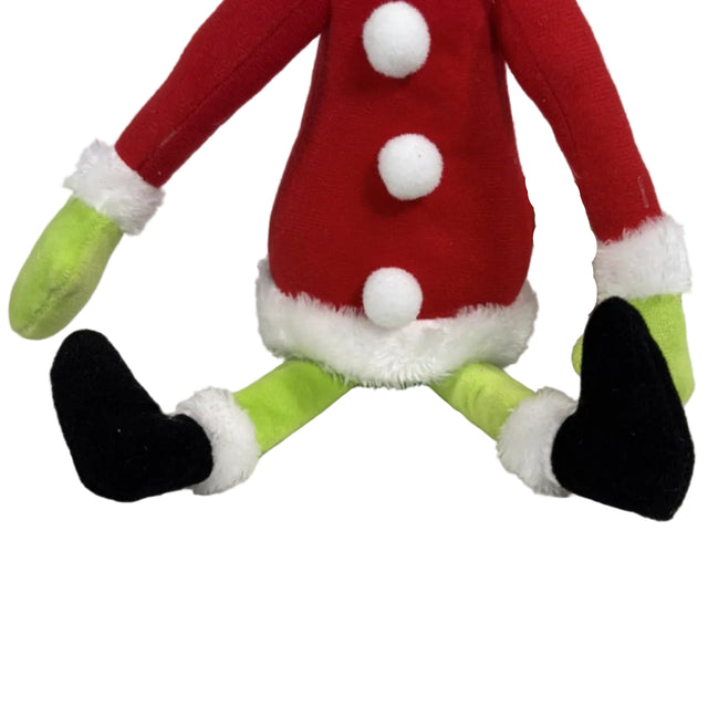 Grinch Plush With Santa Suit 32X12cm