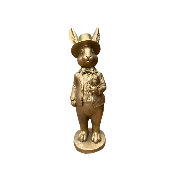 Large Gold Gentleman Rabbit