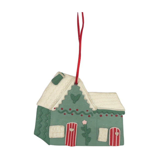 Green Clay House 1X11.5X8.5Cm