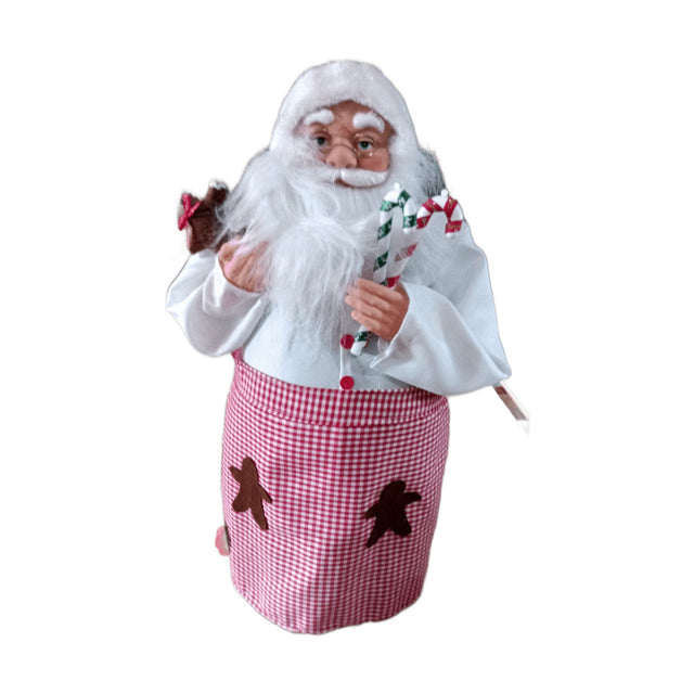 32Inch Cooking Santa