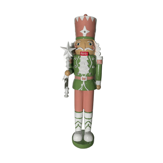 46Cm Pink/Green Nutcracker