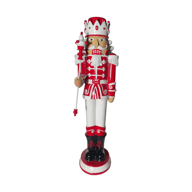 67Cm Red Wht Nutcracker