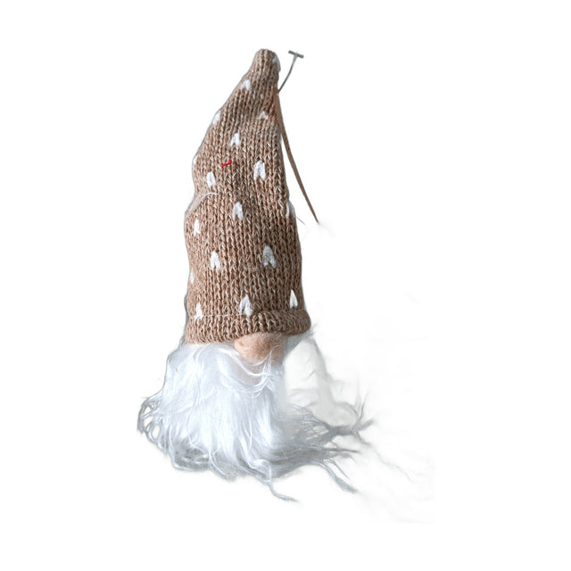 Gnome 20Cm Brown With Dots
