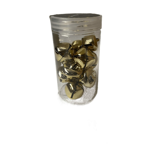 (AWR100400-1)BELLS GOLD SET OF 14 - 2.5CM