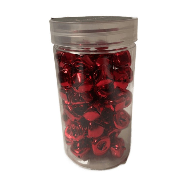 (AWR100420-3)BELLS RED SET OF 70 - 1.5CM