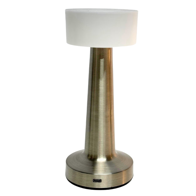 Lamp 21cm - Silver - 3 Settings