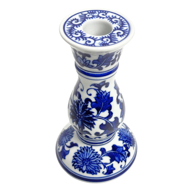 Ceramic candle stand 17.5x10cm