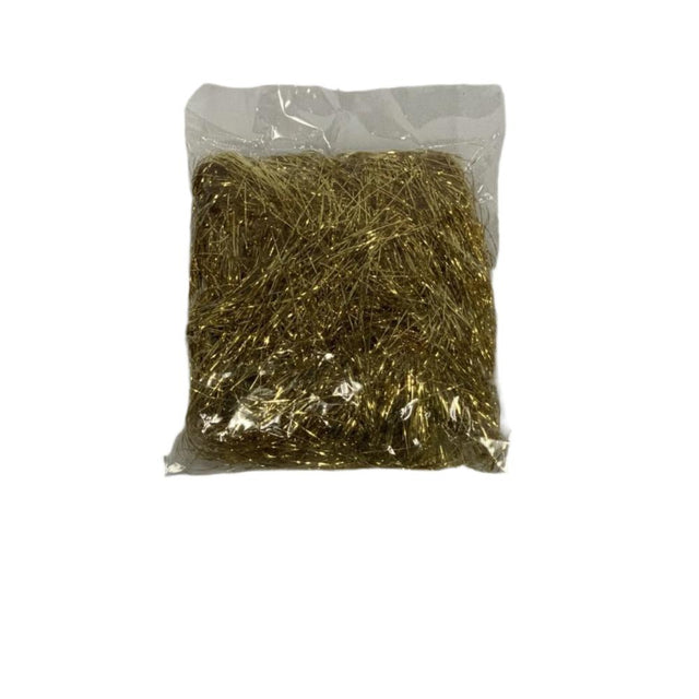 Christmas Tinsel - Fine Angel Hair (Gold)