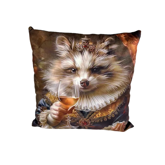 Raccoon Cushion 45cm
