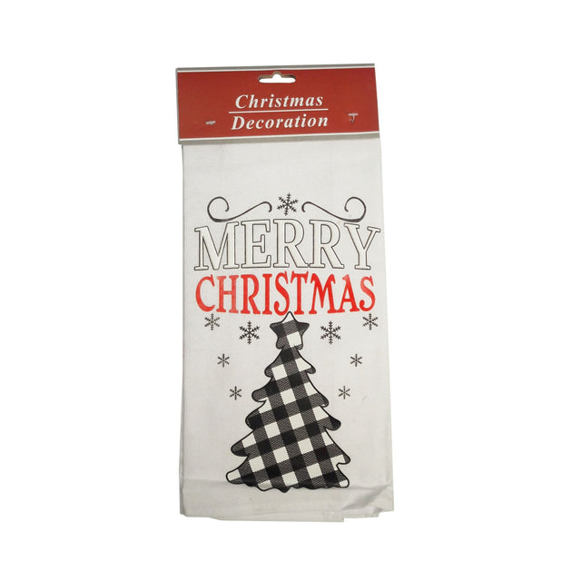 Christmas Kitchen Towel With Christmas Tree (45x70cm)
