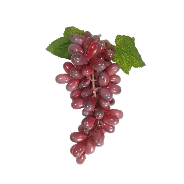 Red 85 Head Artificial Grape Bunch