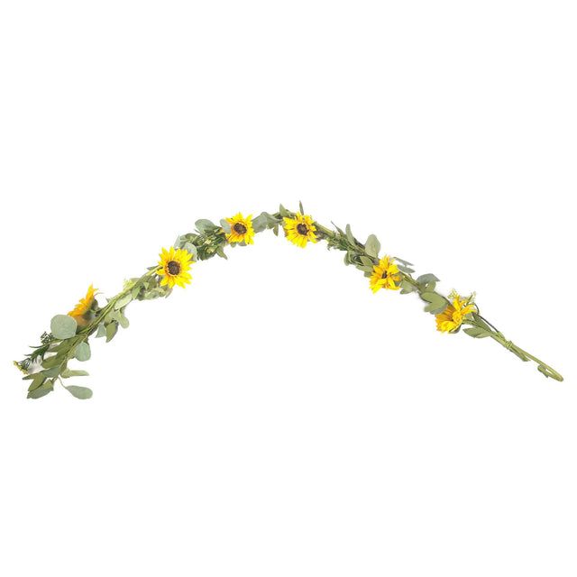 Artificial Sunflower Garland 150cm