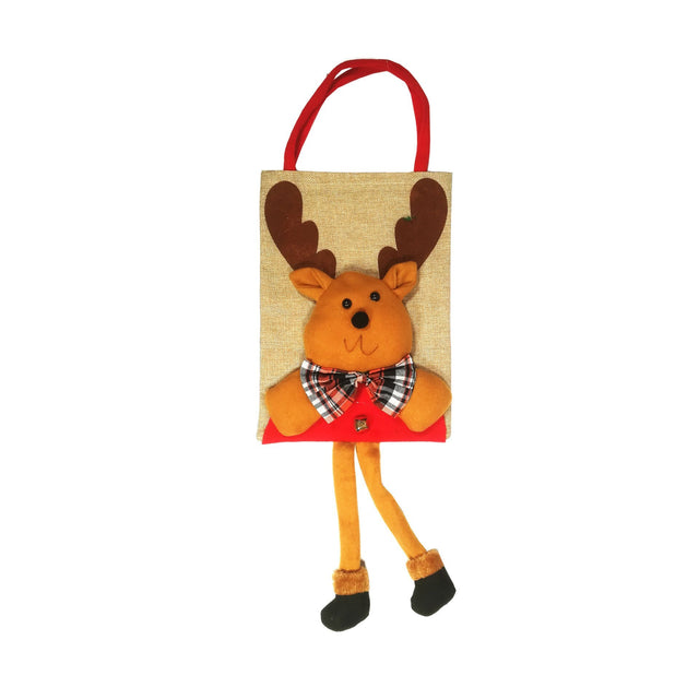 Christmas Bag (Reindeer With Dangling Legs)