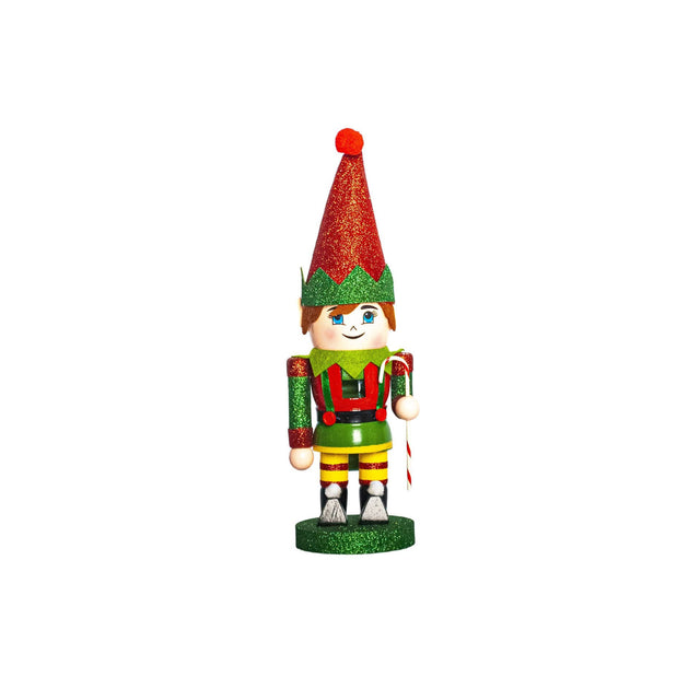 Nutcracker Elf With Candy Cane