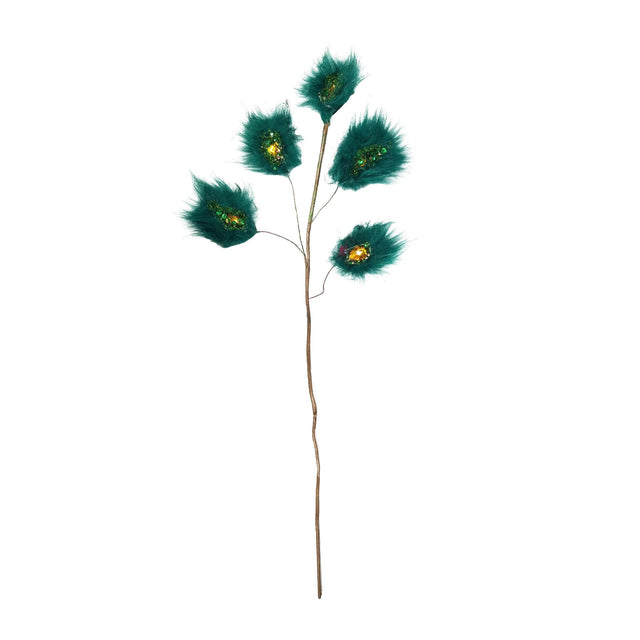 Fur Spray With Glitter - Green