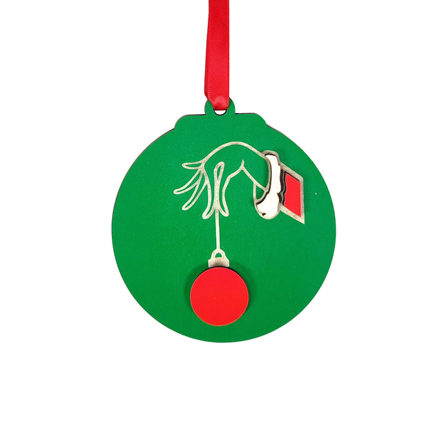 Grinch Gifts (Christmas Bauble Made Of Wood)