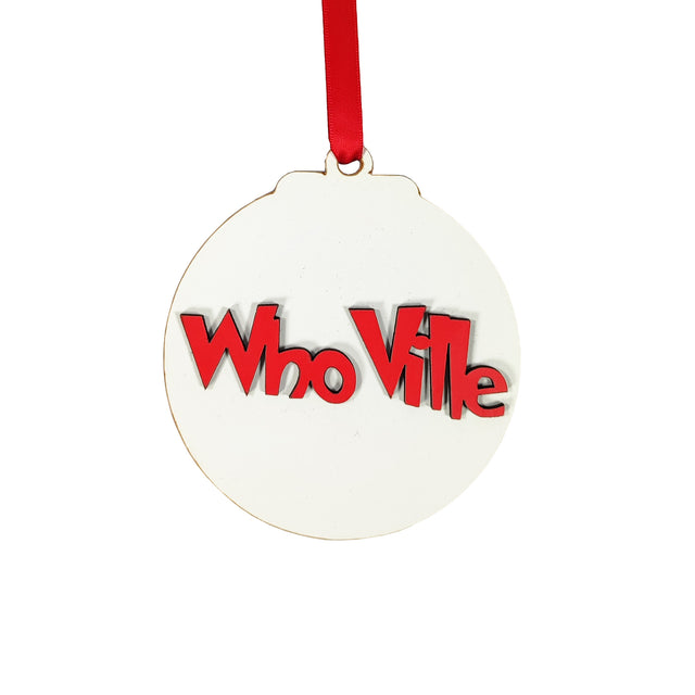 Grinch Baubles 9.5Cm - Whoville