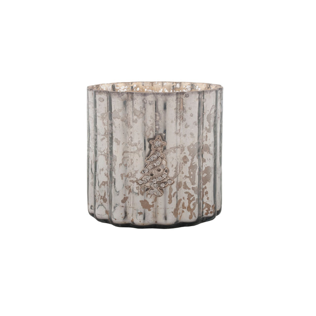 Glass Tealight 9X8Cm