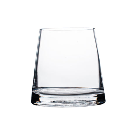 Clear Glass Square Vase (13x10cm)