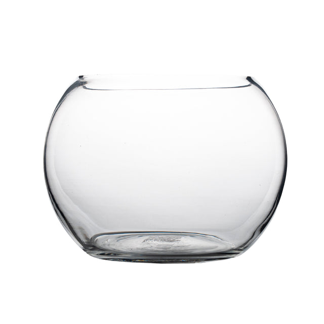 Glass Rose Bowl 28Cm