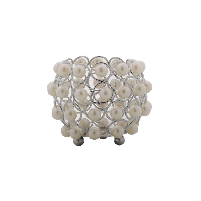 Beaded Votive Candle Holder