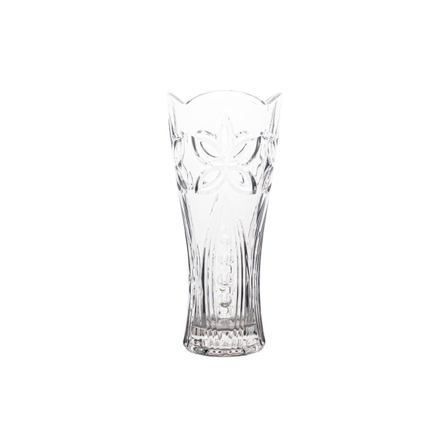 Glass Fancy Flower Vase D:135mm H:290mm