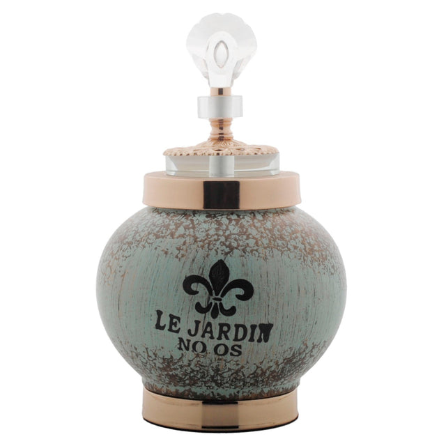 Ginger Jar Mint / Gold 17X31Cm