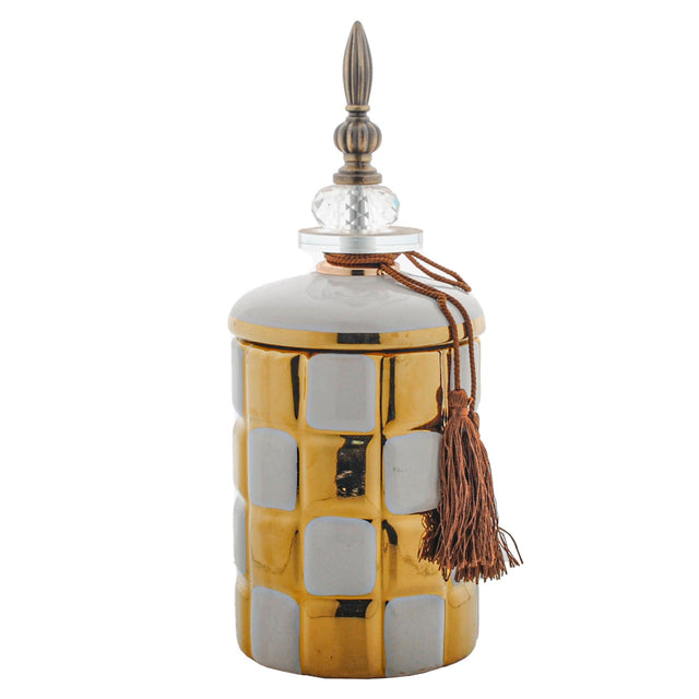 Ginger Jar Decorative Piece 12x12x30cm