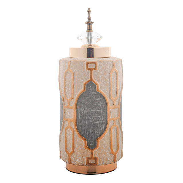 Ginger Jar Decorative Piece 14x14x40cm