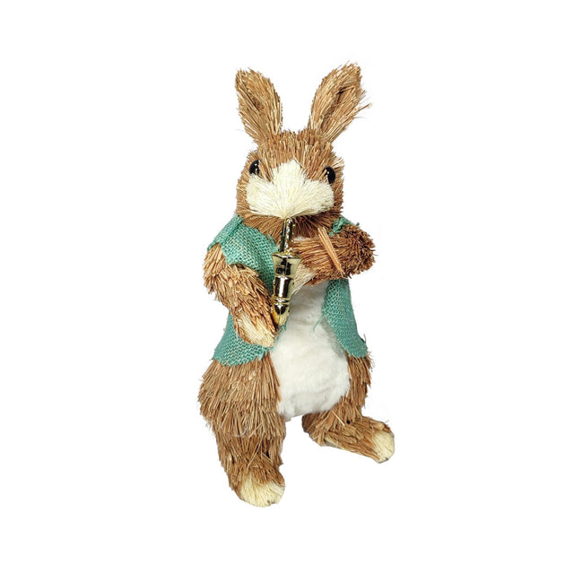 Bunny Toy Made Of Grass (11x25cm)