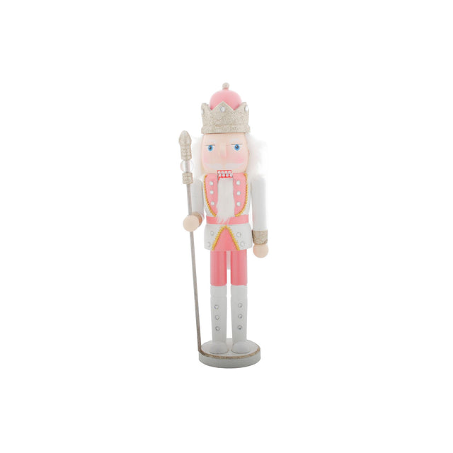 Pink Nutcracker With Pink Hat 11X8.5X38Cm