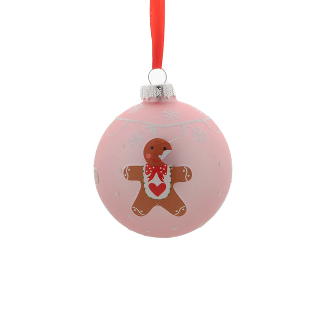 Christmas Bauble Large (Gingerbread Man)