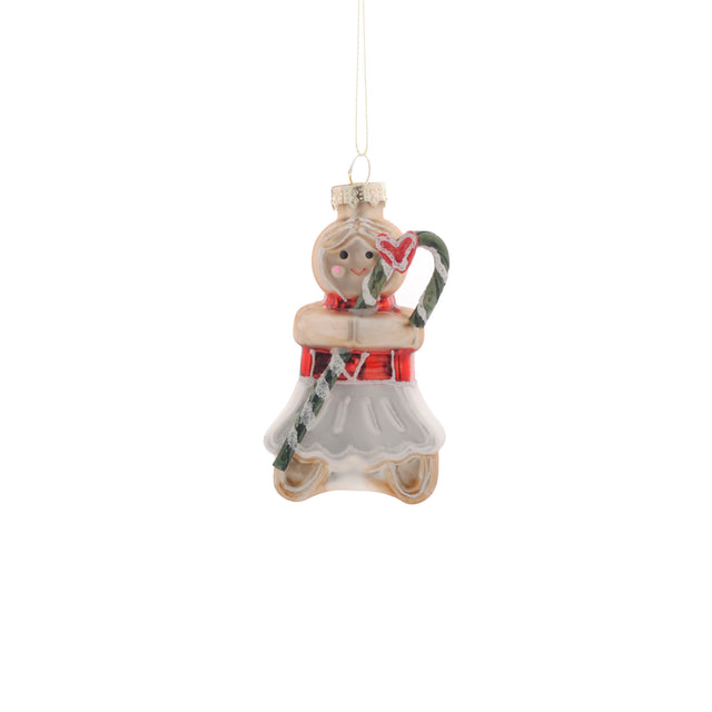 Christmas Gingerbread Girl Hanging Ornament