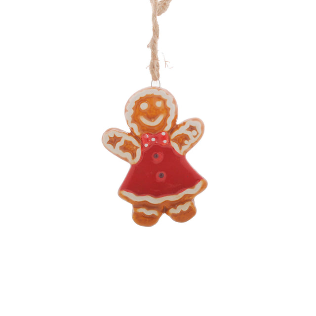 Gingerbread Lady Christmas Decoration