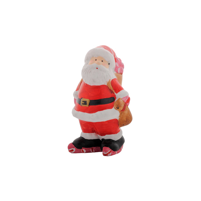 Santa With Candy Cane Skates