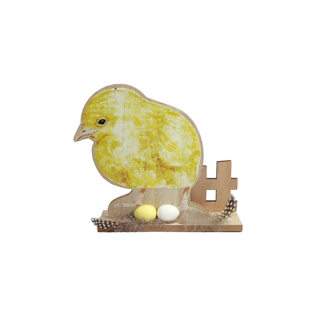 Easter Chick - Yellow (5x18x18.5cm)