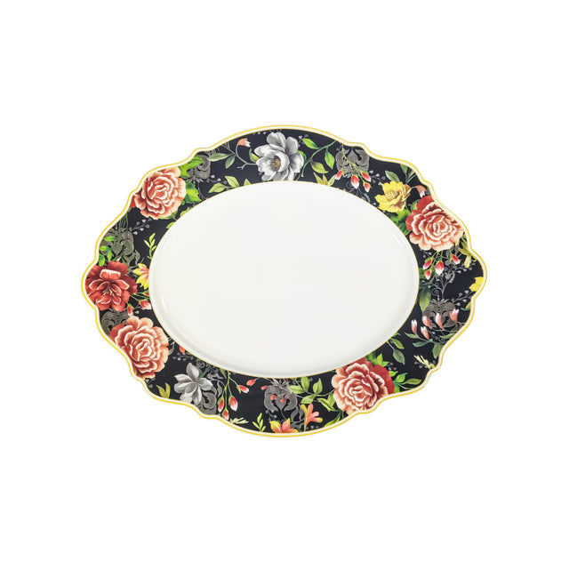 Jenna Clifford - Botanica Rose Oval Platter