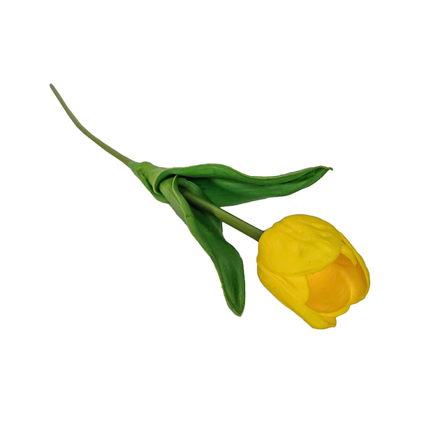 Artificial Tulip Yellow 49Cm