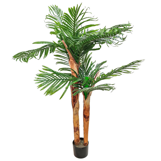 Artificial Palm Tree In Pot 1.5M 2 Stem