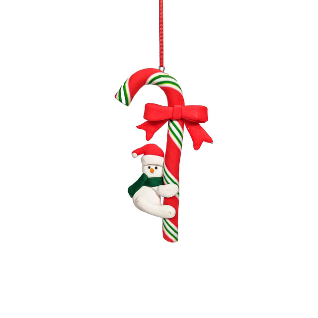 Hang Decor Candy Snowman