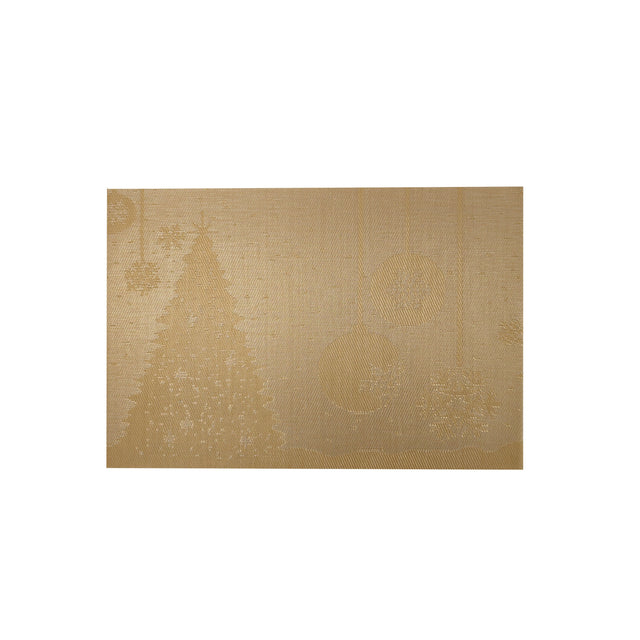 Christmas Placemat (Gold) (PVC) (30x45cm)