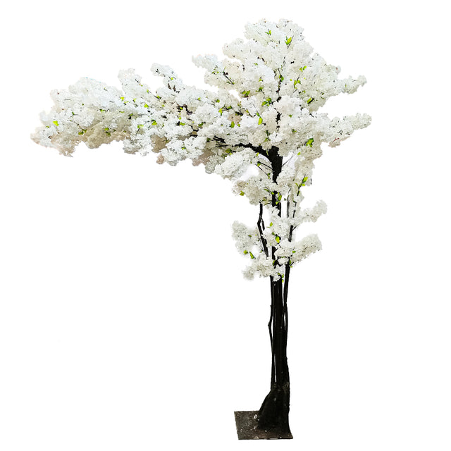 Artificial Cherry Blossom Tree 2.5M White